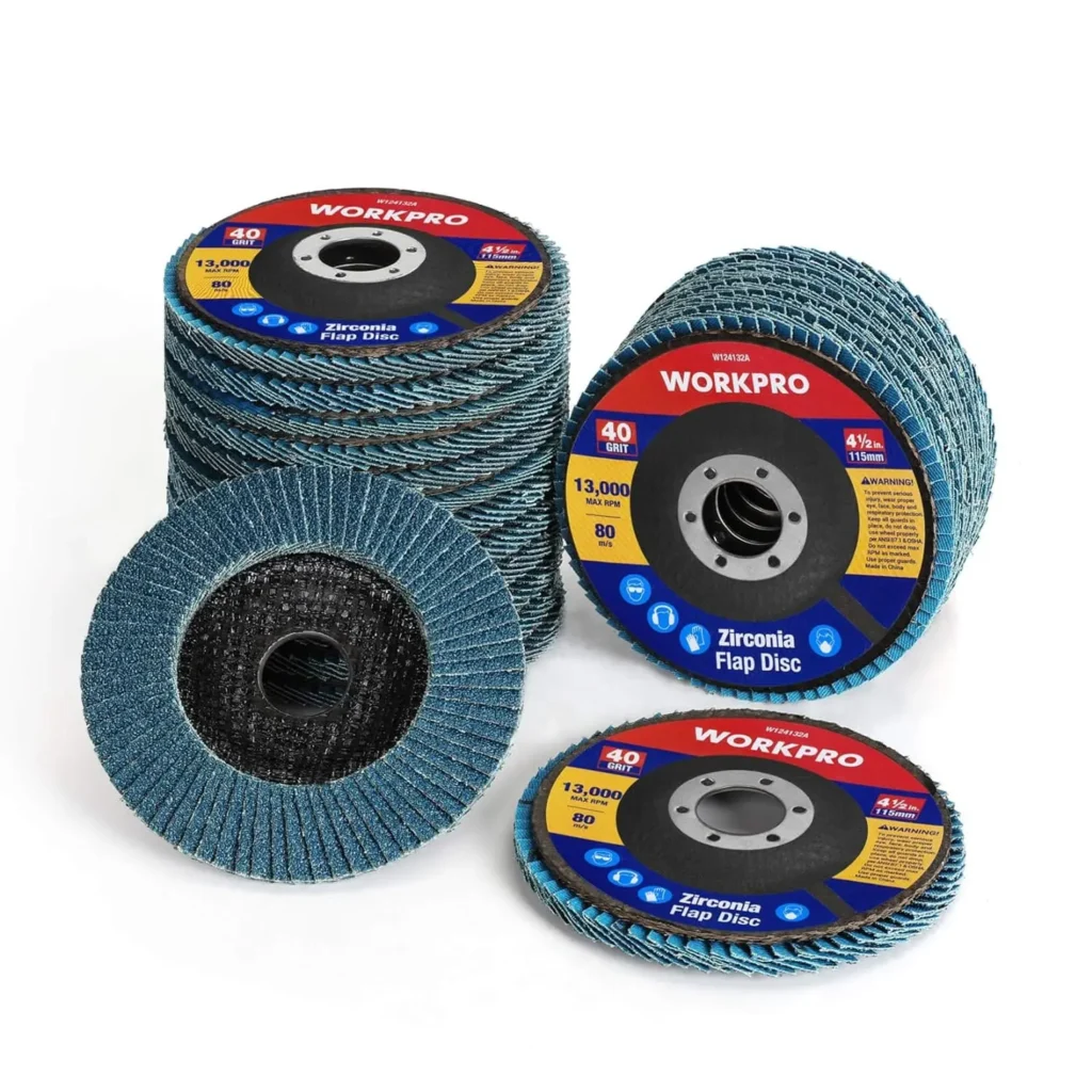 Flap Discs for Lawn Mower Blade Sharpening