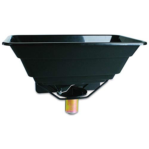 Moultrie ATV Food Plot 50 lbs. Capacity Spreader with Hopper Cover to Protect Seed/Fertilizer, Multicolor