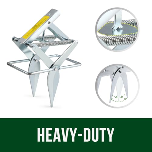 Garsum Mole Traps That Kill, EasySet Vole Gopher Trap for Lawns, Reusable Quick and Clean Kill,1 Eliminator Scissor Trap