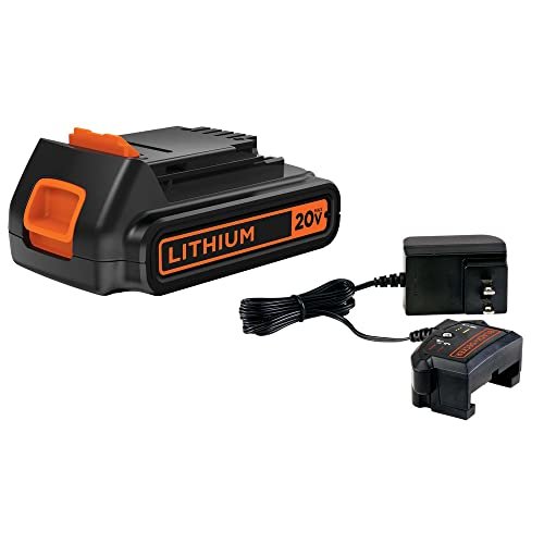 BLACK+DECKER 20V MAX* String Trimmer / Edger, 12-Inch (LSTE525)