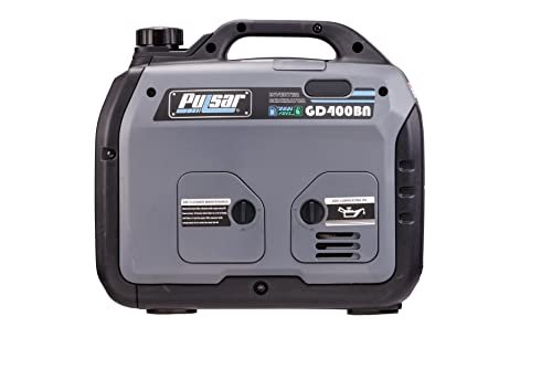 Pulsar Products GD400BN, 4000W Portable super-quiet Dual Fuel & Parallel Capability, RV-Ready, CARB Compliant