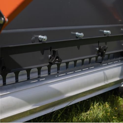 Titan Attachments Compact Manure Spreader, Rated 8.7 Cu. FT, Utility Tow-Behind ATV/UTV Lawn Tractor Spreader