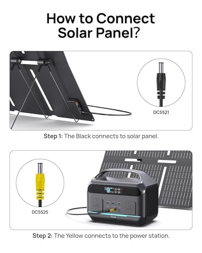 Solar Generator 600W (1200W Surge), Portable Power Station with 100W Solar Panel, 576Wh (180,000mAh) LFP Battery with AC & DC Outlets, 1Hour Fast Charging for Home & Emergency, Camping & RVs, CPAP