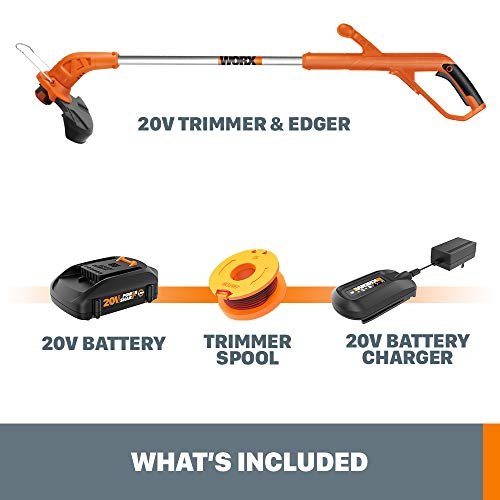 Worx String Trimmer Cordless & Edger 20V 10
