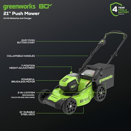 Greenworks 80V 21