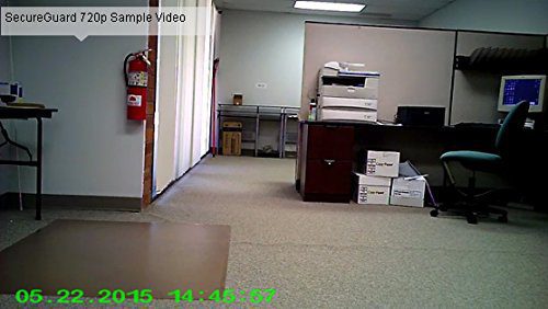 SecureGuard 30 Day Battery Powered Sprinkler Spy Camera