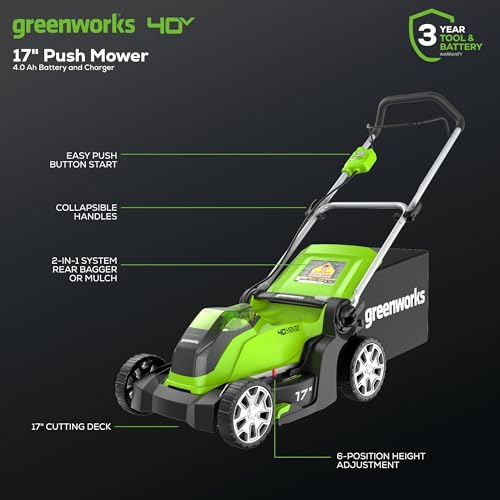 Greenworks 40V 17