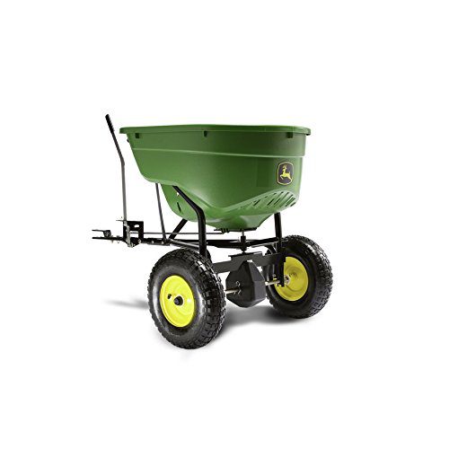 John Deere 130-lb Capacity Tow-behind Lawn Spreader