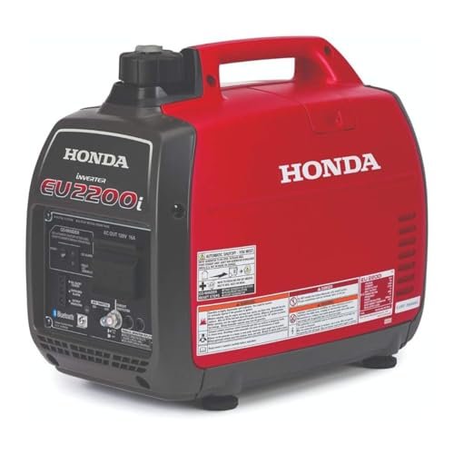 Honda EU2200ITAN 2200-Watt 120-Volt Super Quiet Portable Inverter Generator with CO-Minder