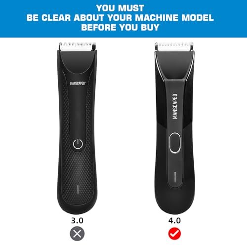 CR8GR8 Professional Guide Comb Fit Cutting Guider for Manscaped 4.0,4 Pack 8 Cutting Lengths from 1/8
