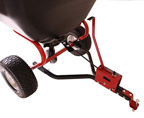 Precision Products TBS7019 Tow Behind Broadcast Spreader, 200 lb, Dark Grey