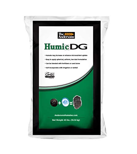 The Andersons Humic DG Organic Soil Amendment - Covers up to 40,000 sq ft (40 lb) - best humic acid for lawns