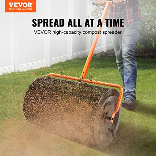 VEVOR Compost Spreader, 24.4-25.6
