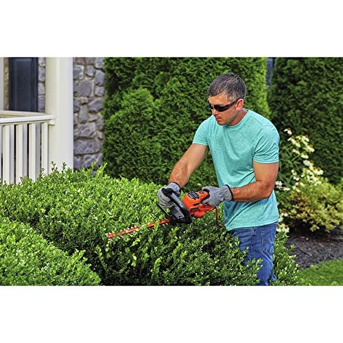 BLACK+DECKER Electric Hedge Trimmer, 16-Inch (BEHT100)