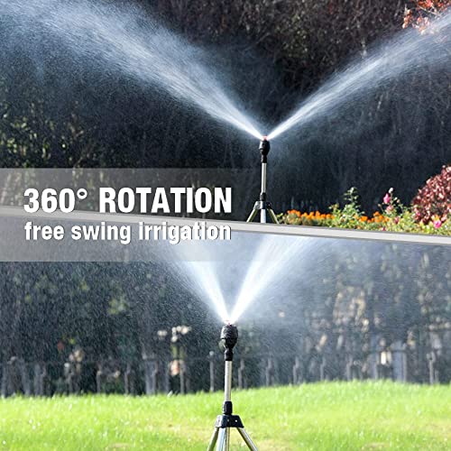 Rotating Tripod Sprinkler, 360 Degree Rotating Tripod Sprinkler, Automatic Rotating Yard Sprinklers
