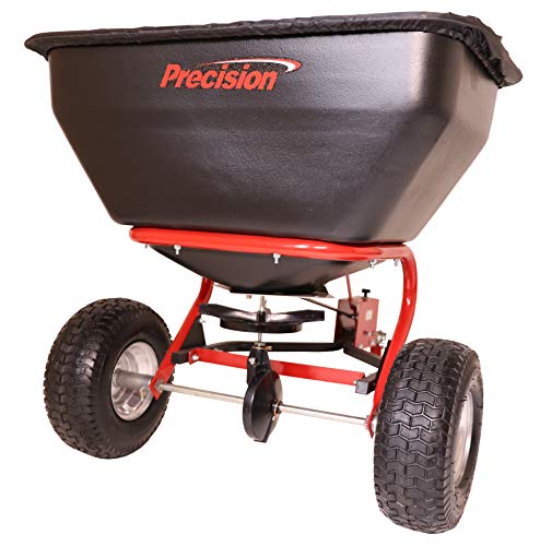 Precision Products TBS7019 Tow Behind Broadcast Spreader, 200 lb, Dark Grey