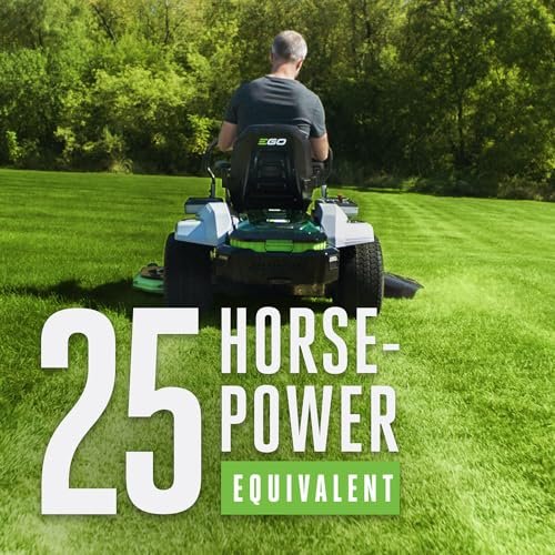 EGO Power+ Electric Riding Lawn Mower, 52