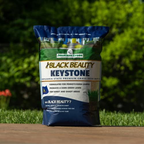 Jonathan Green (10362) Black Beauty Keystone PA Grass Seed (Made for Pennsylvania) - Cool Season Lawn Seed (25 lb)