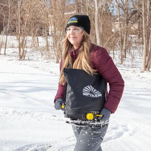 Spyker All Season Spreader Kit: Ergo-Pro 50 Pound Broadcast Spreader with 25 Pound Bag Spreader
