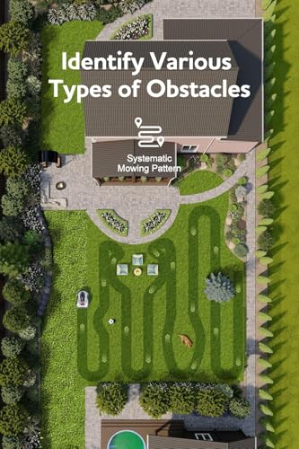 N2000 Robot Lawn Mower Perimeter Wire Free RTK,TOF,Vision Robotic Lawnmower 1.5 Acres,AI Assisted Mapping,Virtual Boundary,Multi Zone Management,APP Control,Cut Height 0.8