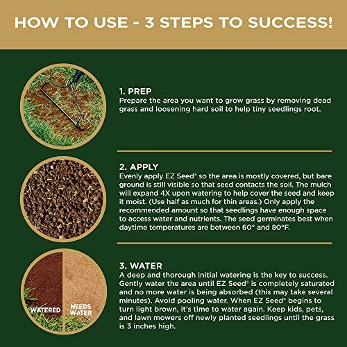 Scotts EZ Seed Patch & Repair Sun and Shade: Seeds up to 85 sq. ft, 3.75 pounds, Brown