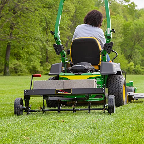 Brinly PA-403BH-A Tow Behind Plug Aerator with Universal Hitch, 40