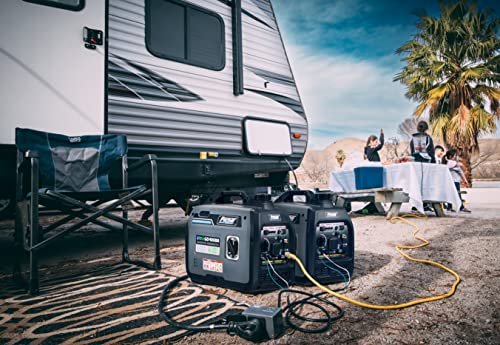 Pulsar Products GD400BN, 4000W Portable super-quiet Dual Fuel & Parallel Capability, RV-Ready, CARB Compliant