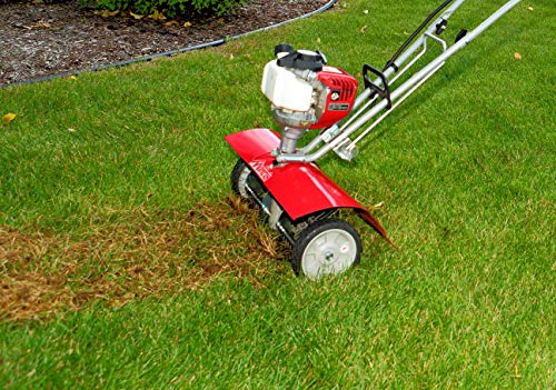 Mantis 5222 Power Tiller Dethatcher Attachment for Gardening