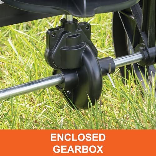 Agri-Fab 45-0566 50 lb. Push Lawn & Garden Broadcast Spreader for Seed,Fertilizer; Walk Behind with Easy to use Cable Control