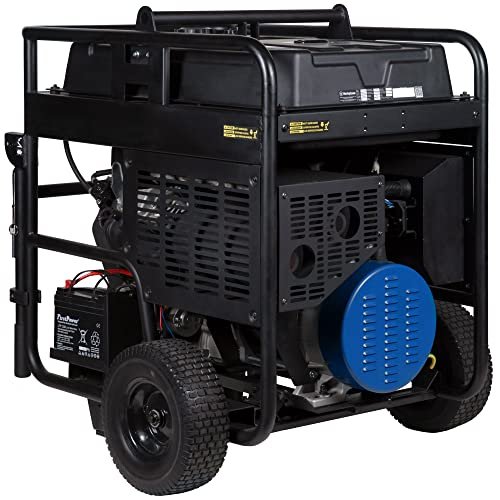 Westinghouse 28000 Peak Watt Home Backup Portable Generator, Remote Electric Start with Auto Choke, Transfer Switch Ready 30A & 50A Outlets, Gas Powered, CO Sensor,Blue