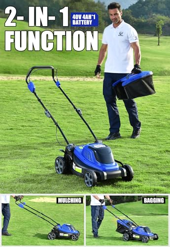 WILD BADGER POWER Lawn Mower 40V Brushless 18