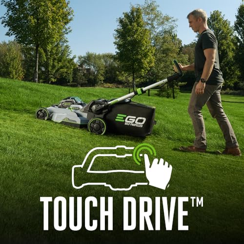 EGO Power+ Select Cut LM2156SP 21 in. 56 Volt Battery Self-Propelled Lawn Mower with 10Ah Battery and 700W Turbo Charger,Black