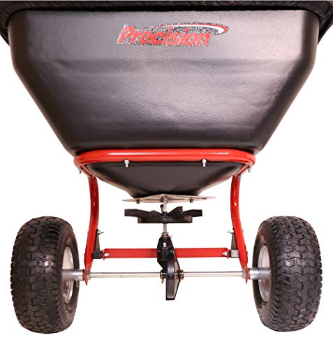 Precision Products TBS7019 Tow Behind Broadcast Spreader, 200 lb, Dark Grey