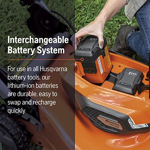 Husqvarna Lawn Xpert LE-322 Battery Powered Self Propelled Lawn Mower with Brushless Motor, Electric Lawn Mower for Small Yards (1/4-1/2 Acre), 40V Lithium-Ion Battery and Charger Included