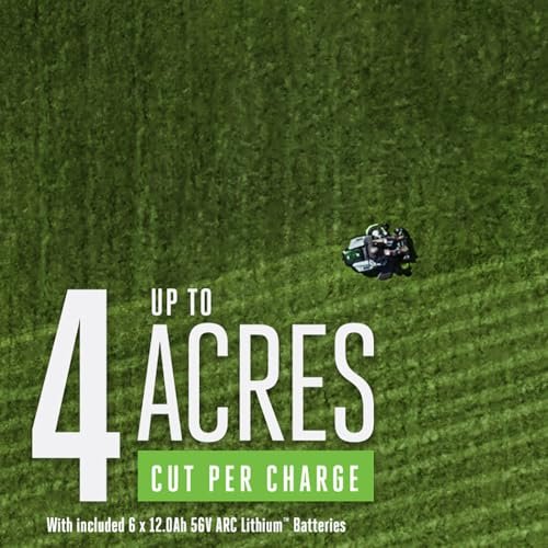 EGO Power+ Electric Riding Lawn Mower, 52