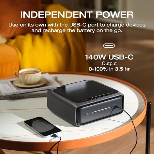 EF ECOFLOW Portable Power Station River 3 Plus with EB300 Extra Battery, Expand Capacity from 286Wh to 572Wh, 3 Up to 1200W AC Outlets, <10 MS UPS, <30 dB Quiet, River 3 Max LiFePO4 Battery