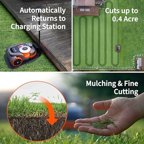 Navimow H1500N-VF Robot Lawn Mower and Garage M