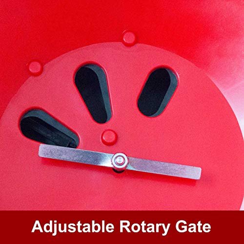 Chapin International 8401C 80-Pound Capacity Professional SureSpread Turf Spreader with Stainless Steel Frame, 1-Pack, Red