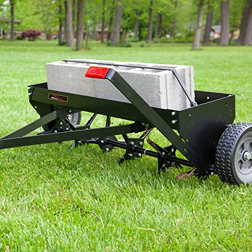 Brinly PA-403BH-A Tow Behind Plug Aerator with Universal Hitch, 40