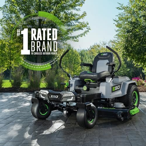 EGO Power+ Electric Riding Lawn Mower, 52