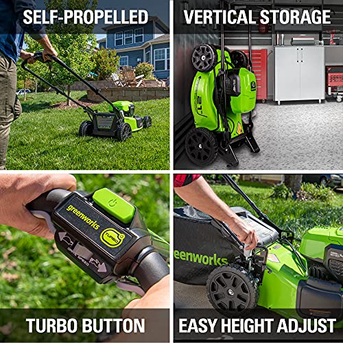 Greenworks 48V (2x24V) High - Performance Cordless Yard Tool Combo: 21