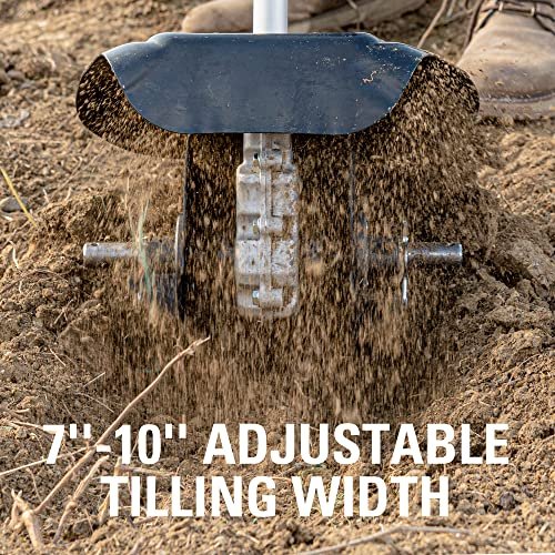 Greenworks 10-Inch Cultivator Attachment for Greenworks Attachment Capable String Trimmers, Black