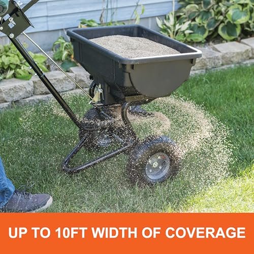 Agri-Fab 85lb Push Spreader Pro Lawn Spreader