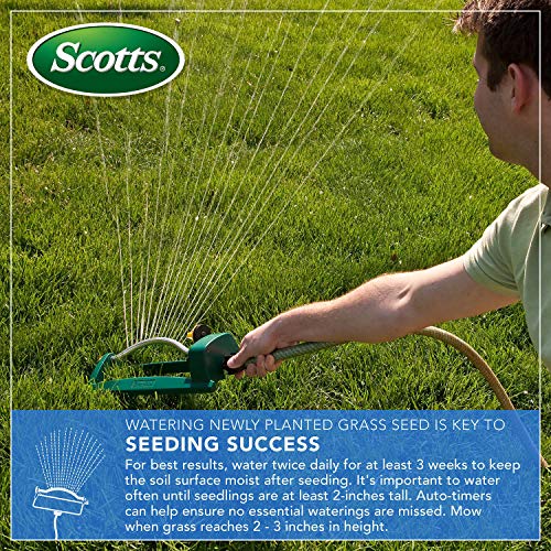 Scotts EZ Seed Patch & Repair for Sun and Shade Combination Mulch, Sun and Shade Grass Seed and Fertilizer for Bare Spots and Repair, Grows Anywhere, 10 lbs.