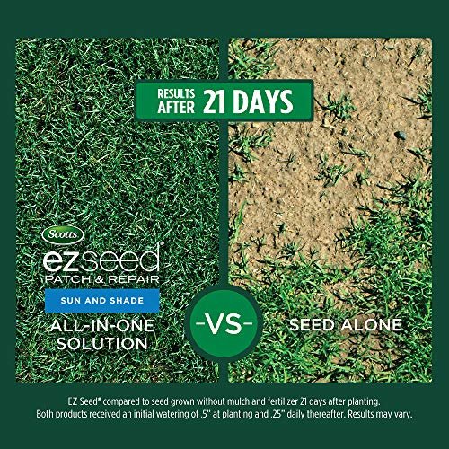 Scotts EZ Seed Patch & Repair Sun and Shade: Seeds up to 85 sq. ft, 3.75 pounds, Brown