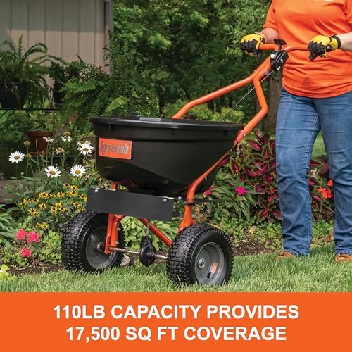 Agri-Fab 45-0576, 110lb Capacity Push Lawn Spreader