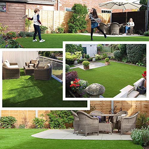 Petgrow Synthetic Artificial Grass Turf Lawn 4ft x 10ft, 1.38