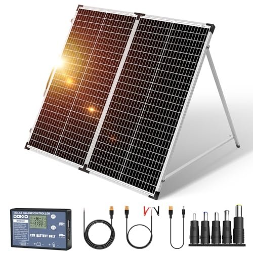 DOKIO 150W Solar Suitcase Review: Camping Game-Changer?
