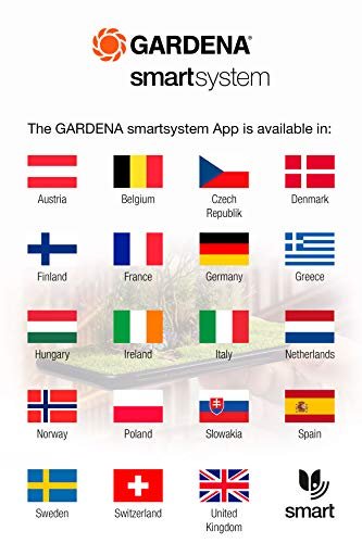 GARDENA Smart System Set: Sileno City Lawn Mower Robot up to 250 m², Controllable via Smart App, Quiet, Spiral Mower Function, Intelligent Gateway (19069-20)