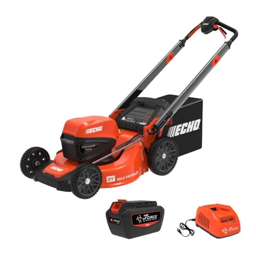 Echo 21 inches 56V Eforce 3-In-1 Self-Propelled Lawn Mower With 5Ah Battery